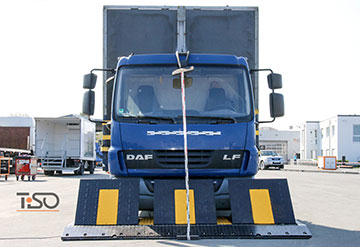 Certified high security mobile speedbump