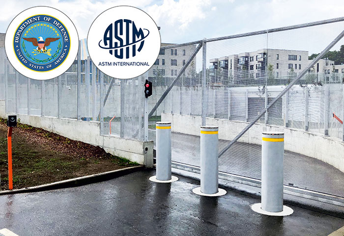 TiSO is in DoD anti-ram vehicle barrier list