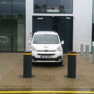 High security bollards photos