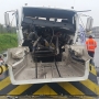 Successful crash-test of M30 high security road blocker, Munster, Germany