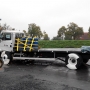 Successful crash-test of M30 high security road blocker, Munster, Germany