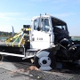 Successful crash-test of M30 High security bollard, Munster, Germany