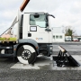 Crash-test of PAS68/IWA14-1 (7,5t@80kph) Ultra shallow Road Blocker
