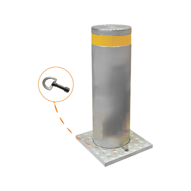 Traffic semi-automatic bollard RB343 (gas spring mechanism)